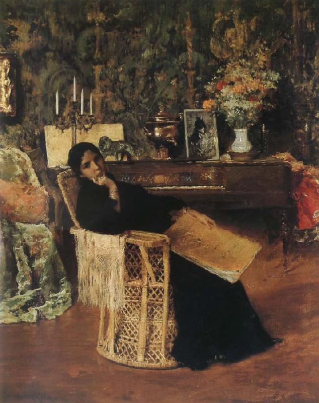 In the  Studio, William Merritt Chase